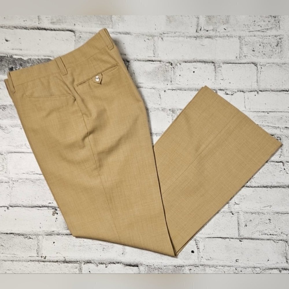 Vintage Kings Road Collection Premiere Tan Dress Pants.